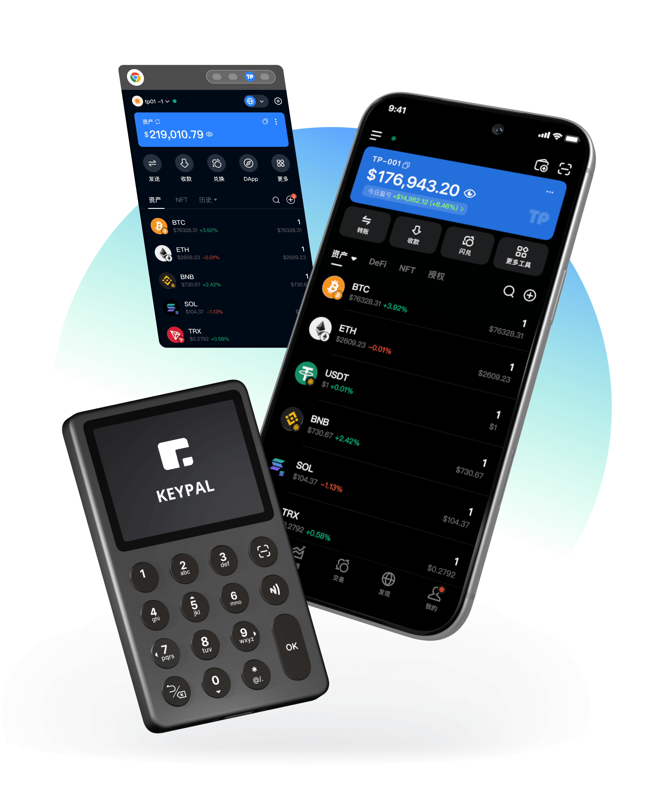 TokenPocket Web3 產品主視覺
